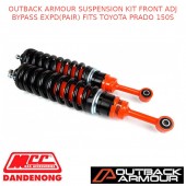 OUTBACK ARMOUR SUSPENSION KIT FRONT ADJ BYPASS EXPD(PAIR) FITS TOYOTA PRADO 150S